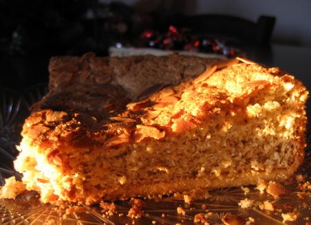 almond cake eaten